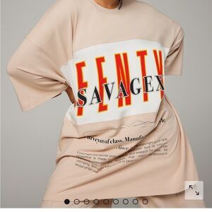 SavagexFenty, Back page oversized graphic tee
